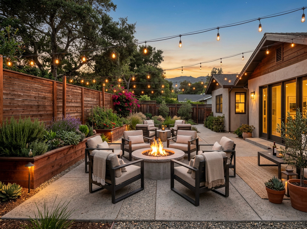 Travertine Patio Build